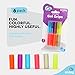 Emraw Soft & Squishy Gel Pencil Grips Assorted Colors Kids Handwriting Pen Grip Children Comfort Writing Posture Correction Tool For Preschoolers (30 Pieces)