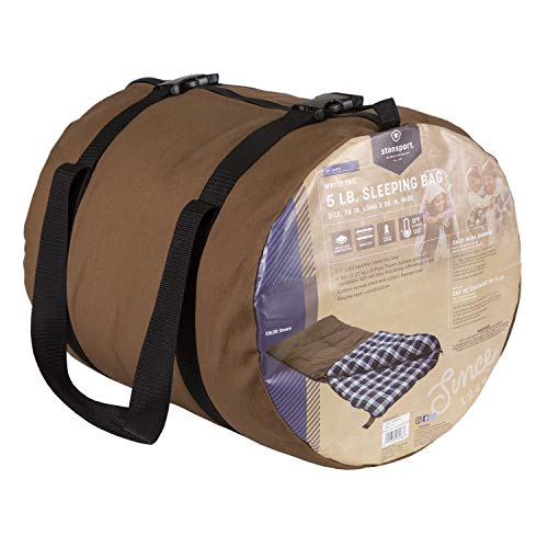 Stansport 5 Lbs. White Tail Sleeping Bag (528-100) #TOP2