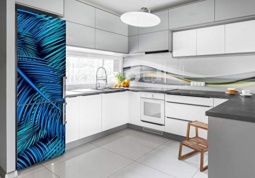 Cubierta del refrigerador lavable para ocultar imperfecciones de cocina 3