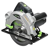 Contenido del paquete: 1 sierra circular Galax Pro de 1500 W, 1 hoja de sierra de 24T, 1 hoja de sierra de 48T, 1 llave hexagonal, 1 guía de instrucciones (idioma español no garantizado)