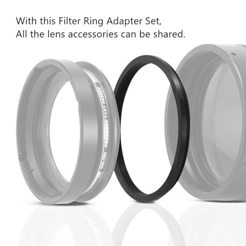 Besvalo 18PCS RING Filter Ring Adapter Set 18 Pieces, Camera Lens Filter Stepping Rings Kit thumb #1