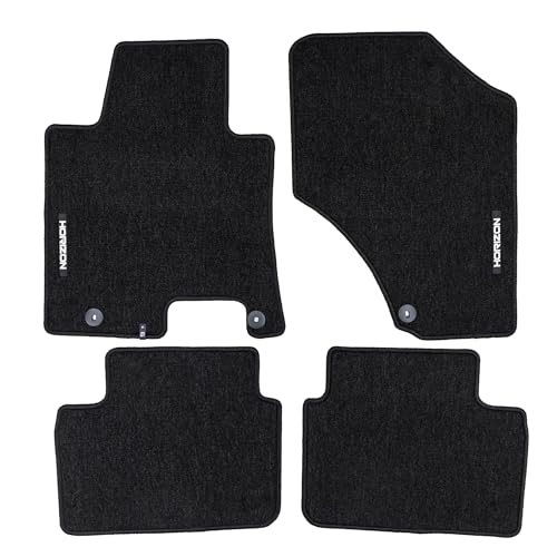 FROGUM Horizon Tapis Auto Velour Moquette pour Hyundai i30 III Depuis 2017| Inodores | avec Fixations | Pratiques et élégants