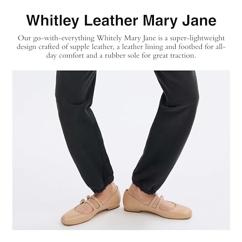 Coach Women's Whitley Leather Mary Jane Flat2