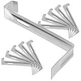 Robuste clips: dachverkleidungsclips können die lebensdauer von dachziegeln verlängern, indem sie mögliche schäden durch raues wetter verhindern, nivellierclips für dachziegel