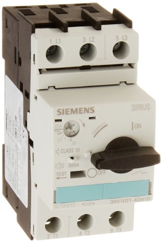 Siemens 3RV1021-4DA10 Manual Starter and Enclosure, Open Type, 20-25 FLA Adjustment Range (Certified Refurbished)