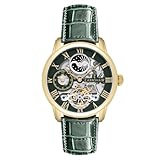 Thomas Earnshaw ES-8006-09 Orologio da Polso Analogico da Uomo, Cinturino in Pelle, Colore Verde