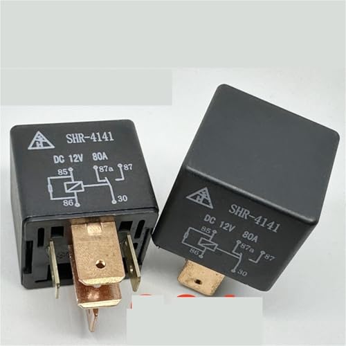 Relais SHR-4141 12V 80A 5 broches de rechange contre les pannes de démarreur