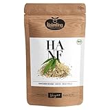 Bio Hanfsamen geschält 450 g – 100 % naturrein & roh – Premium Qualität aus kontrolliert...