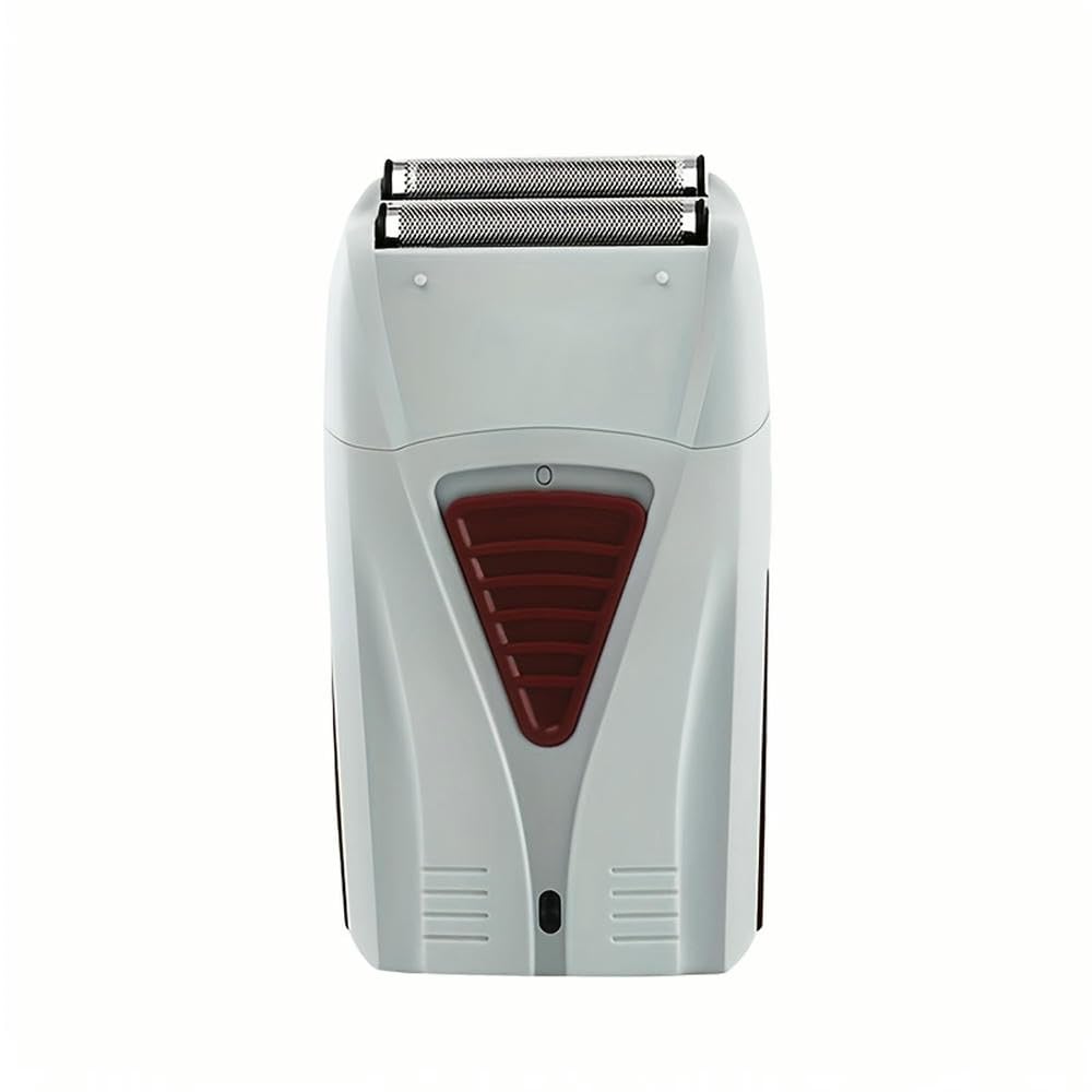 SYJYM Rasoio Elettrico Ricaricabile USB per Uomo Rasoio Portatile a Doppia Testa Lame in Acciaio Inossidabile Strumento per la Cura dei Baffi