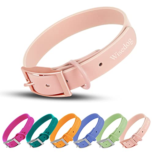 Collier imperméable pour chien facile à nettoyer sangle souple Wisedog réglable S