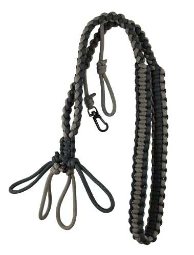 Cupped Waterfowl Braided Diy Call Lanyard For Duck Calls, Durable Parachute Cord Adjustable Hunting Call Lanyard, Green/Khaki #TOP1