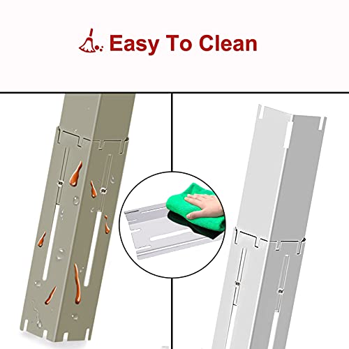image for Adviace Universal Grill Heat Plates Heat Tents Heat Shields for Gas Gr