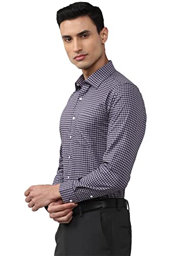 Image of Van Heusen Men's Checkered Slim Fit Shirt