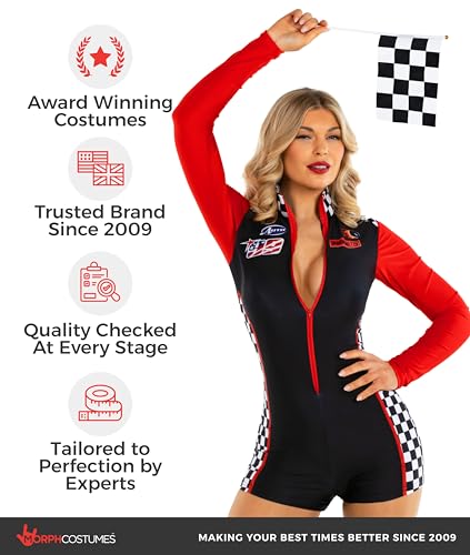Morph Racer Playsuit Costume pour femme en taille S - 5