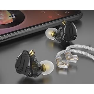 KINBOOFI KZ ZS10 Pro X dans Écouteurs Intra-Auriculaires, 4BA 1DD KZ Casque in Ear IEM Moniteur d’oreille avec Un câble à 2 Broches de 0,75 mm en détachable pour l’audiophile (Noir-X, sans Micro) - Les Beatles, Paul McCartney, John Lennon, RIngo Starr, George Harrison KINBOOFI KZ ZS10 Pro X dans Écouteurs Intra-Auriculaires, 4BA 1DD KZ Casque in Ear IEM Moniteur d'oreille avec Un câble à 2 Broches de 0,75 mm en détachable pour l'audiophile (Noir-X, sans Micro) – Image 7
