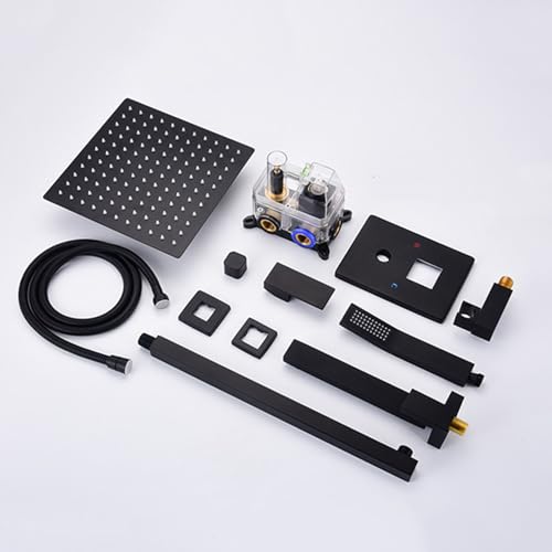Rotation de douche de bain en laiton pour optimiser l'espace des petites salles - 4