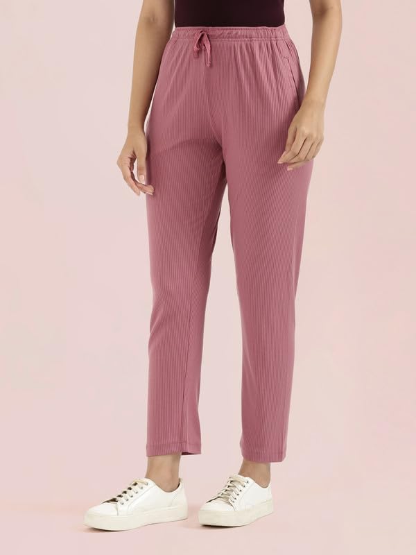 Image of GO Colors Women Rib Pant