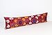 Kilimwarehouse King Size Suzani Pillow Cover 12x47 inch Handmade Lumbar Oriental Silk Pillow Bedding Organic Oblong Accent Cushion Cover Huge Twin Extra Long Pillow