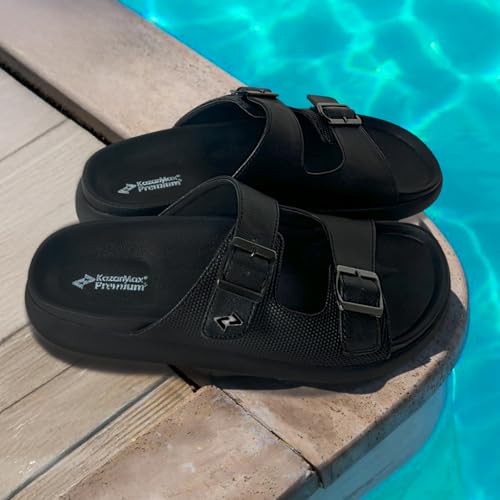Image of KazarMax Premium ContourX Men's | Anatomical Comfort Sandals | Cushioned Footbed Sandal