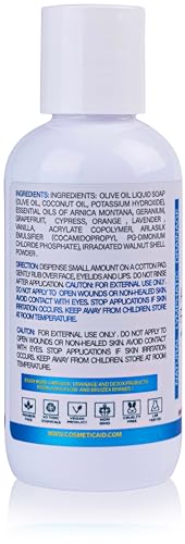 Arnica Facial Scrub, Exfoliating Face Wash for Natural Lymphatic Drainage, Face Cleanser with Soothing Arnica Montana, Exfoliator For Sensitive Skin, Acne, Blackheads, Lymph Health, 4 Oz - Image 3