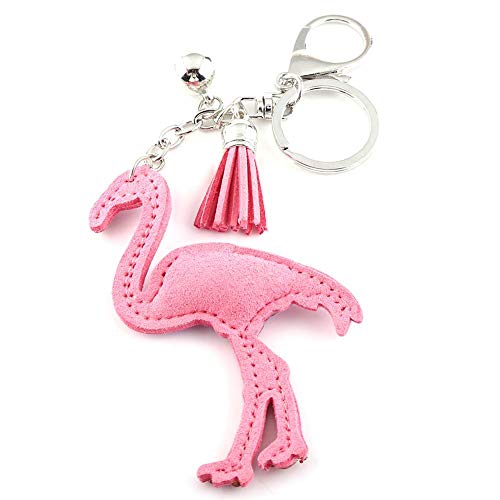 NyxSeat Lot De 2 Porte-clés Flamant Rose Avec Boîte Cadeau En