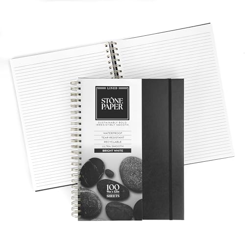 Carnet de notes en papier minéral ArtSkills, grand format esthétique noir de haute qualité