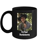 Tombstone Coffee Mug I'm Your Huckleberry Doc Holiday Mug Val Kilmer Mug Gunslinger Mug Cowboy Cup Wild West Gifts Black Mug
