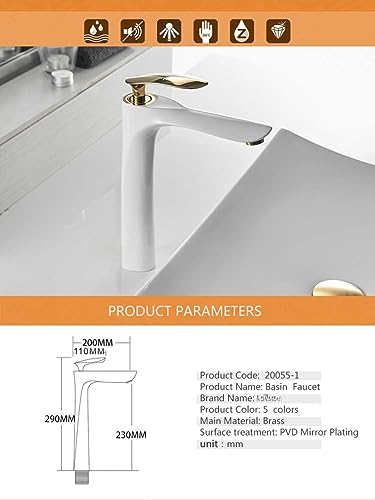 Grifos de lavabo giratorios 360 para evitar salpicaduras en el baño 2
