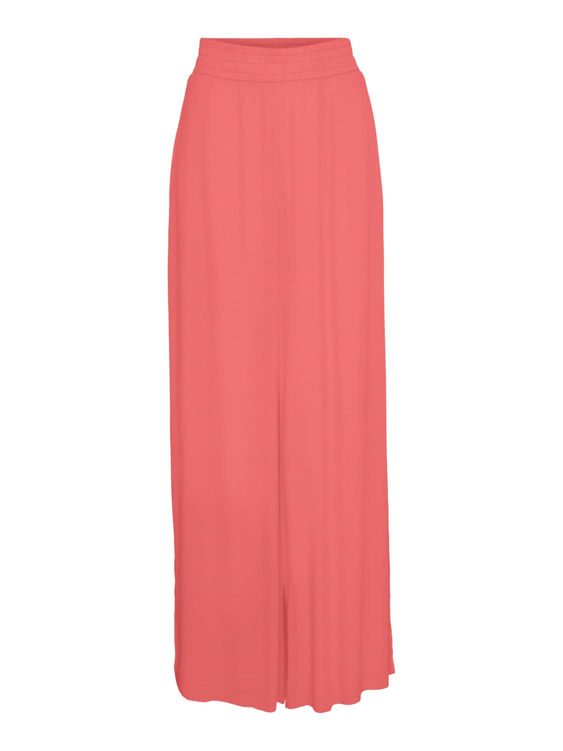 VERO MODA Women's VMMENNY HW Wide Pants WVN, Georgia Peach, XS