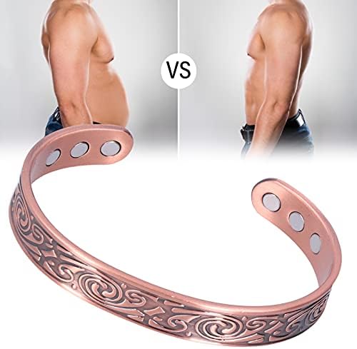 Powerful Magnetic Bracelet for Arthritis Relief and Weight Loss - Ideal for Men and Women, Featuring 6 Magnets for Effective Joint Pain Relief 7 41uVIH7sMOS. AC