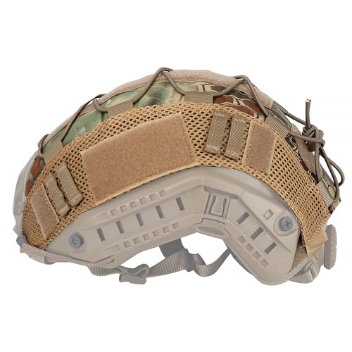 Qavctw Tactical Helmet Cover Fast Airsoft Paintball Multicolor Helmet Cover for Outdoor Military Sports Hunting Shooting Helmet Gear Multifunctional Protective Helmet Cover No Helmet - Image 3