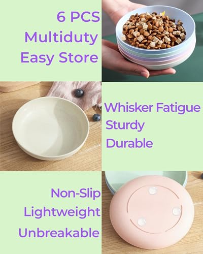 Zyutong CAT BOWLS 6 PCS 6-Pack Cat Food Bowl thumb #4