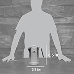 STANLEY Hold Tight Percolator Coffee Pot 1.1 qt | Stainless Steel 6 Cup Coffee Maker | Stove Top or Open Fire | Backpacking, Camping, Hiking Cookware | BPA-Free | Stainless Steel - Image 5