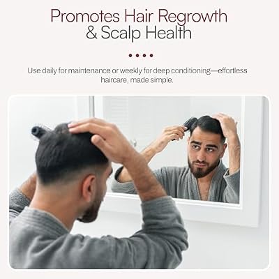 FOLTENE Hair Thickening Shampoo for Men Strengthening Formula to Reduce Thinning, Boost Volume & Enhance Hair Health - Thickening, Silicone & Sulfate-Free Solution for Fuller Strands (6.76 fl. oz.)