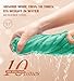 POPCHOSE Microfiber Hair Towel Wrap, Stocking Stuffers for Women, 3 Packs Fast Drying Hair Turbans, Super Absorbent Hair Towel for Women, Anti Frizz Hair Wrap Towels Wet, Curly, Longer, Thicker Hair