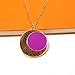 SONGCHANGJEWELRY The Owl House Amity Blight Moon Necklace - Owl Amity House Portal Key Pendant - Cosplay Costume Fans Gift Women Men