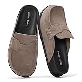 Project Cloud 100% Genuine Leather Womens Clogs - Plush & Soft Insole with Arch Support Non Slip Mules & Clogs...