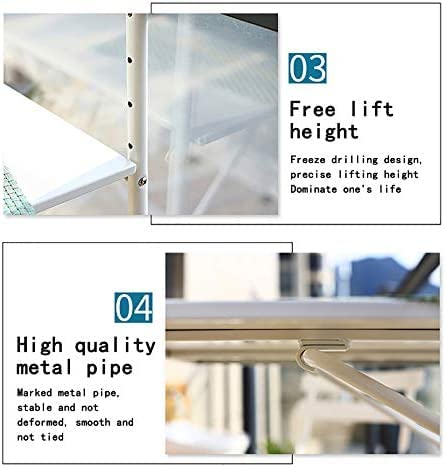 Mesa de varanda de parapeito de deck ajustável, mesa de varanda dobrável, mesa de corrimão suspensa,