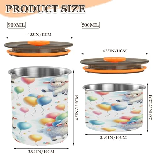 Envase de Café Hermético Acero Inoxidable 30oz miniatura 2