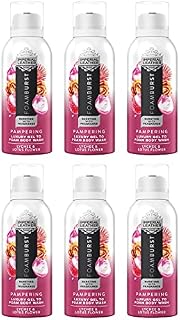 Imperial Leather Foamburst Body Wash Lychee Lotus Flower Foaming Mini Shower Gel- Mulipack 6 X75Ml Mini Cans, Clear