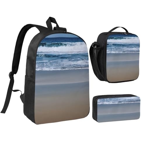 Pack sac à dos coastal print et boîte repas pour vos weekends camping et trajets de travail