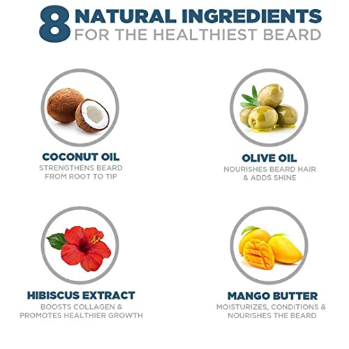 Image of Spruce Shave Club Beard Softener (100g) - Conditioning & Nourishing with Natural Oils & Extracts (Bergamot & Lavender)