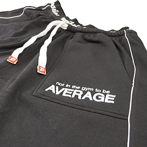 Foto von Brachial Premium Herren Sporthose Spacy Schwarz XL - Trainingshose Jogginghose Sweatpants für Bodybuilding Fitness Freizeit