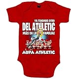stampats Body bebé ya tenemos otro del Athletic más en la familia - Rojo,...
