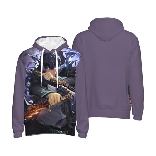 Solo Manga Level1ng Hoodies, Fashionable Casual Men'S And Women'S Sportswear4
