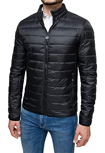 Doudoune homme 100g imperméable Evoga veste motard coupe-vent thermique