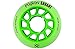 Atom Poison Savant Wheels with Bionic Bearings 8mm Full Set of 8 - Green