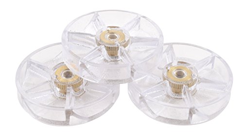 Nutribullet Blender Top Gear (Pack of 3) | Three Premium Boder Plastic Replacement