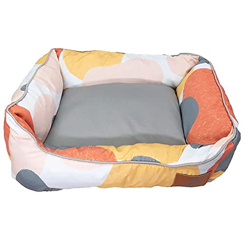 Cama Para Cachorros E Gatos Caminha Pet Arte Moderna 88x75cm - M