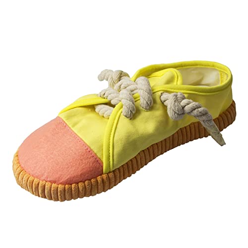 vincente Giocattoli da Masticare per Cani a Forma di Scarpe | Cane Giocattolo Scarpa Cigolante - Cane Che Gioca Giocattolo stridulo, Giocattoli per la dentizione del Cucciolo per Cani di Piccola